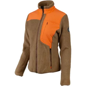 BERETTA Women's Halifax Sherpa Otter/Blaze Orange Jacket (P3691T238108AR)