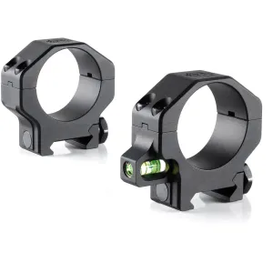 RUBICON PRECISION MANUFACTURING Precision 35mm Medium 1in Scope Rings with Co-Linear Bubble Level (CLR-35100)