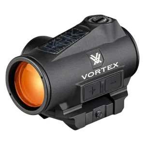 VORTEX Crossfire II 2 MOA Solar Red Dot Sight (CF2-RD2-SLR)