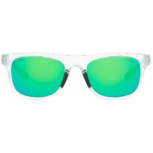 PIT VIPER The Bio Clear Highball HDPV Polarized Blue-Green Sunglasses (E-HB-THCLEAR-HCP-BG)