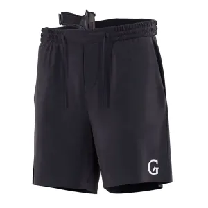 GUNNERS APPAREL Black Concealed Carry Shorts, Size: S (PCMBB0006S)
