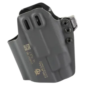 CRUCIAL CONCEALMENT Universal Light IWB Black Ambidextrous Holster for Streamlight TLR-7 (1399)