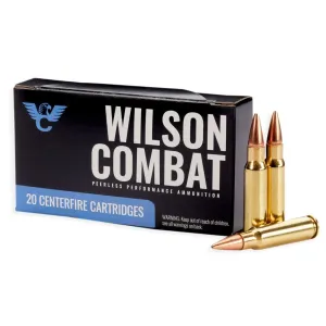 WILSON COMBAT 6.8 SPC 110gr Hornady BTHP 20/Box Rifle Ammo (A68-110-BTHP)