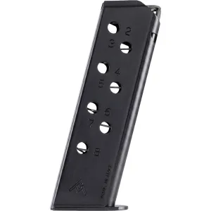 MEC-GAR .32 ACP 8rd Blued Magazine with Standard Flat Metal Floorplate for Walther PP (MGWPP32STB)
