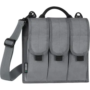 SAVIOR EQUIPMENT Rifle Caliber Gray Magazine Holder with Velcro Closure (MP-RS-X6-ST-GS)