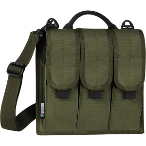 SAVIOR EQUIPMENT Rifle Caliber OD Green Magazine Holder with Velcro Closure (MP-RS-X6-ST-OG)