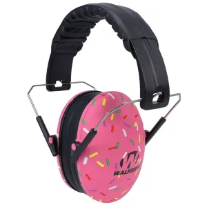WALKER'S GAME EAR Baby and Kid's Pink Sprinkles Folding Ear Muffs (GWP-FKDM-SPRNKPK)