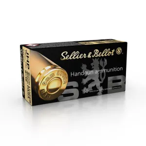 SELLIER & BELLOT 9mm 115 Grain JHP Ammo, 50 Round Box (SB9C)