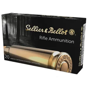 SELLIER & BELLOT 7mm Rem. Mag 173 Grain SPCE Ammo, 20 Round Box (SB7A)