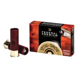 FEDERAL Vital-Shok TRUBALL 20 Gauge 2.75in Rifled Slug Ammo, 5 Round Box (PB203RS)