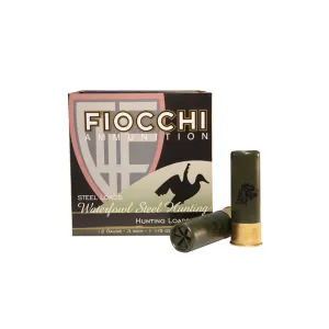 FIOCCHI Speed Steel Warlock Steel 12Ga 3in #4 25rd Box Ammo (123ST154)