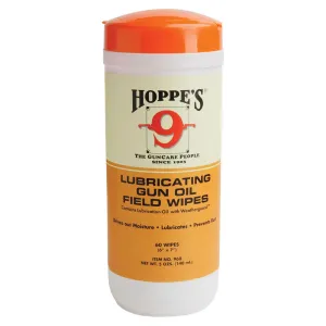 HOPPE'S Lubricating Gun Oil Field Wipes Loose (9GO)