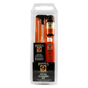 HOPPE'S 10mm .40 and .41 Pistol Aluminum Rod Cleaning Kit Clamshell Pack (PCO40B)