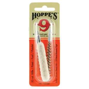 HOPPE'S 3-Pack .30 Caliber Phosphor Bronze Brush and Swab Kit (1456BK)