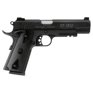 TAURUS PT1911 Full Size 45ACP 5in 8rd with Rail 2 Magazines Pistol (1-191101-B1)
