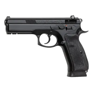 CZ 75 SP-01 9mm 4.6in 18rd Tritium Sights Black DA/SA Pistol (91152)
