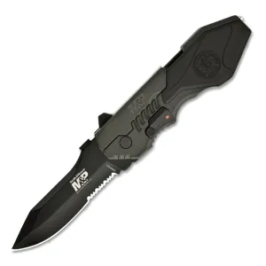 S&W M&P 2nd Gen MAGIC Assist 3.5in Liner Lock Drop Point Folding Knife (SWMP4LS)