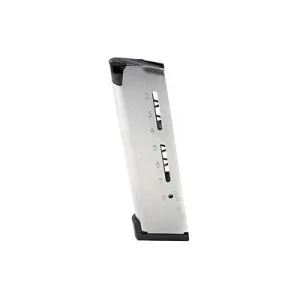 WILSON COMBAT 1911 45 ACP Heavy Duty/+P 8rd Aluminum Base Pad Magazine (500A-HD)