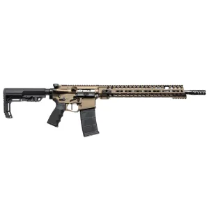 PATRIOT ORDNANCE FACTORY Renegade Plus 5.56 NATO 16.5in Burnt Bronze Rifle (00910)