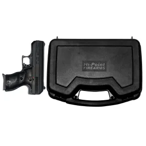 HI-POINT FIREARMS 9mm 3.5in 8rd Black Pistol with Hard Case (916HC)