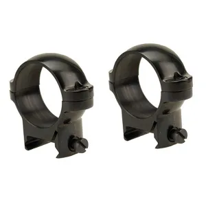 BURRIS Signature Zee Weaver 1in Medium Gloss Black Rings (420520)
