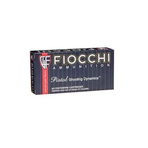 FIOCCHI 44 Special 200 Grain SJHP Ammo, 50 Round Box (44SA500)