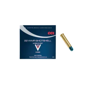 CCI Speer 22 WMR 52 Grain Shotshell Ammo, 20 Round Box (25)