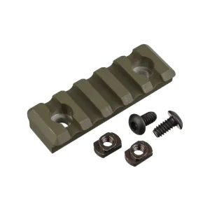 TIMBER CREEK OUTDOORS 5 Slot Picatinny M-Lok Od Green Rail (M-5S-PR-OD)