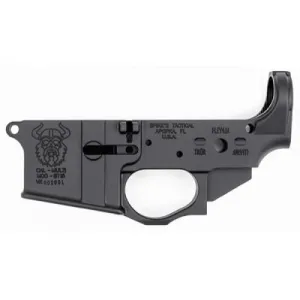 SPIKE'S TACTICAL STLS031 Viking, Stripped Lower, Semi-automatic, 223 Rem/556NATO, Black, Non-Color (STLS031)