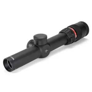 TRIJICON AccuPoint 1-4x24 30mm Red Triangle Post Reticle Matte Black Riflescope (TR24R)