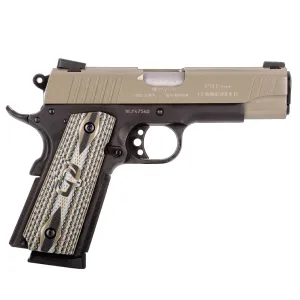 TAURUS 1911 Commander 45 ACP 4.2in 8rd Sand Cerakote/Black Pistol (1-191101COMS-VZ)