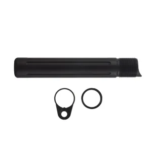 PRIMARY WEAPONS SYSTEMS Enhanced Pistol Buffer Tube w/ Ratchet Lock Castle Nut and Endplate (4G2BTPB1)