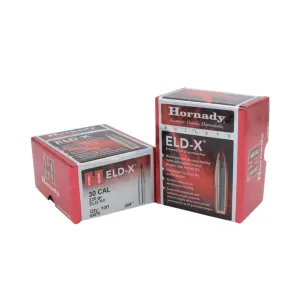 HORNADY .30 Cal 220Gr ELD-X Rifle Bullets (3078)