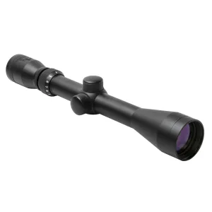 NCSTAR Shooter 3-9x40mm P4 Sniper Reticle Full Size Riflescope (SFB3940G)