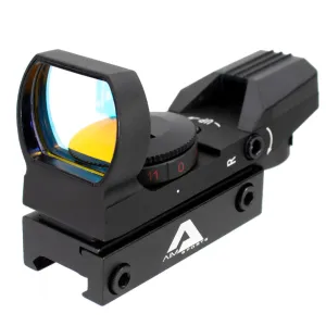 AIM SPORTS 1x34mm Red Dot 4 Reticles Reflex Sight (RT4-01)