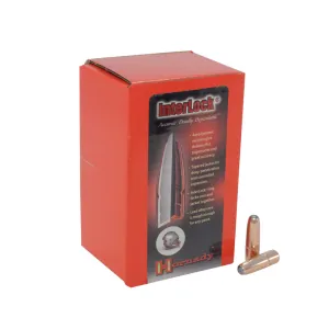 HORNADY InterLock .30 Cal 180Gr RN Rifle Bullets (3075)