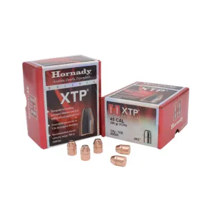 HORNADY .45 Caliber 250Gr XTP Pistol Bullets (45200)