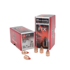 HORNADY .45 Caliber 200Gr FTX Pistol Bullets (45215)