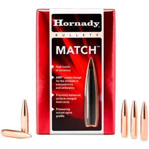 HORNADY 22 Cal .224 75Gr Hollow Point 100Rd Box Bullets (2279)