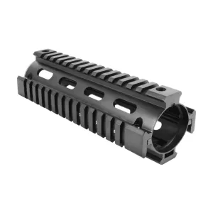 AIM SPORTS M4 Quad Rail Carbine Length Black Handguard (MT021)