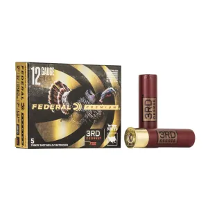FEDERAL 3rd Degree 12Ga 3.5in 2oz #5/#6/#7 5rd Box Shotshells (PTDX139-567)