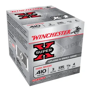 WINCHESTER Super-X .410Ga 11/16oz 3in #4 Shot 25rd Box Shotshells (X4134)