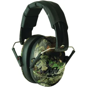 Walker's Pro Low Profile Mossy Oak Folding Earmuffs (GWP-FPM1-CMO)