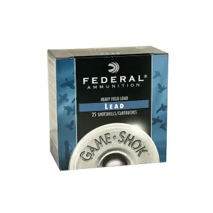 FEDERAL Game Shok Game Load 16Ga 2.75in 1oz #7.5 Shot 25rd Box Shotshells (H16075)