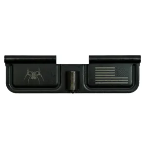SPIKE'S AR15 Ejection Port Door with Spider & Flag Engraving (SED7010)