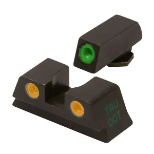 MEPROLIGHT Green,Orange Front & Rear Iron Sight for Glock 42,43 (ML10220O)