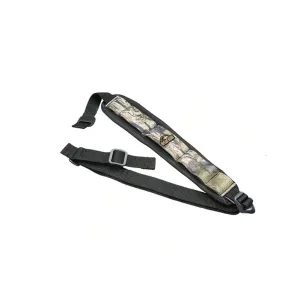 BUTLER CREEK Comfort Stretch Mossy Oak Break-Up Country Rifle Sling with Swivels (181017)