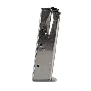 MEC-GAR Ruger P85/89/93/94/95/PC9 9mm 17rd Nickel Magazine (RP8517N)