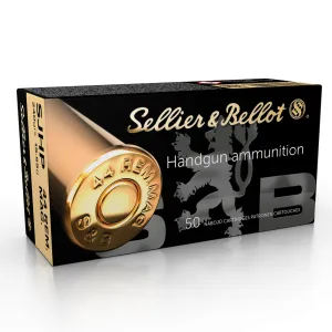 SELLIER & BELLOT 44 Rem Mag 240Gr SJHP 50rd Box Bullets (SB44C)