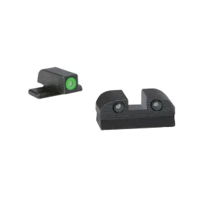 SIG SAUER X-Ray3 #8 Green Front #6 Rear Square Notch Pistol Sight Set (SOX10007)